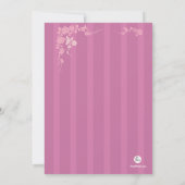 Wedding Tauben-Brautparty-Einladung Einladung (Rückseite)