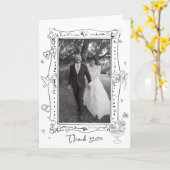 Wedding Thank You Card Karte (Gelbe Blume)