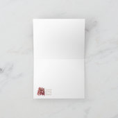 Wedding Thank You Card Stargazer Floral Dankeskarte (Innenseite)