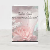 Wedding Thank You Dankeskarte (Rückseite)