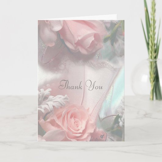 Wedding Thank You Dankeskarte (Vorderseite)