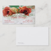 Wedding themenorientierte Visitenkarte (Vorne/Hinten)