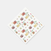 Wedding Tiki Bar Cocktail Napkins Serviette (Ecke)