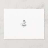 WEDDING TIMELINE | Die große Postkarte (Rückseite)