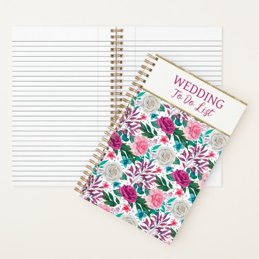 Wedding To Do List Planner Notizblock (Innen)