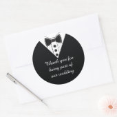 Wedding Tuxedo Danke Ihnen für Stickers (Umschlag)