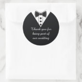 Wedding Tuxedo Danke Ihnen für Stickers (Tasche)