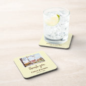 Wedding Ulm Minster Germany Farida Greenfield Getränkeuntersetzer (Rechte Seite)