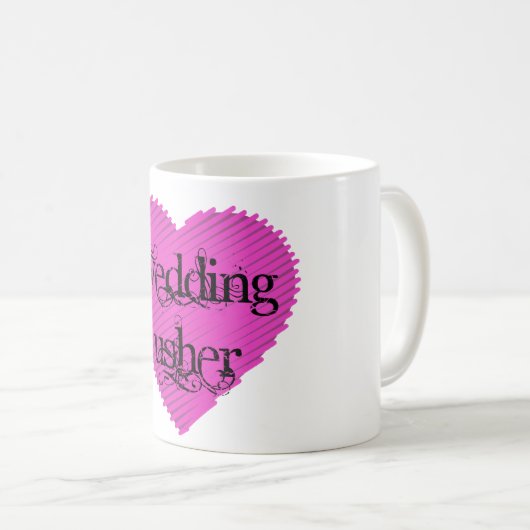 Wedding Usher Kaffeetasse (VorderseiteRechts)