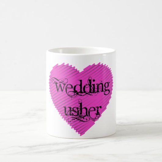 Wedding Usher Kaffeetasse (Mittel)