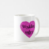 Wedding Usher Kaffeetasse (VorderseiteRechts)