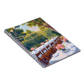 Wedding Venue Watercolor Painting Floral Botanical Notizblock (Rechte Seite)