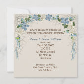 Wedding Vow Renewal Beach Snapshot Einladung (Rückseite)