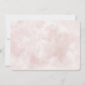 Wedding Vow Renewal Book Invite Einladung (Rückseite)