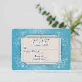 Wedding Vow Renewal UAWG RSVP Karte (Stehend Vorderseite)