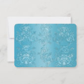 Wedding Vow Renewal UAWG RSVP Karte (Rückseite)