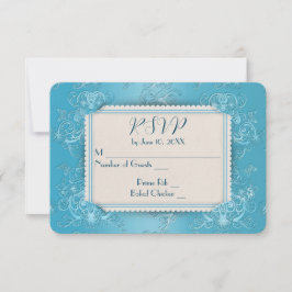 Wedding Vow Renewal UAWG RSVP Karte