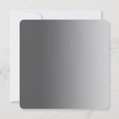 Wedding Vow Renewal Vergiss-Me-Nots Einladung (Rückseite)