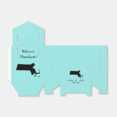 Wedding Welcome Massachusetts Gefallen Box Staat K Geschenkschachtel (Ungefaltet)