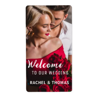 Wedding Welcome Sign Add Your Photo & Handwritten