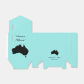 Wedding Welcome to Australia Map Gevor Box Geschenkschachtel (Ungefaltet)