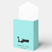 Wedding Welcome to Grand Cayman Map Gevor Box Geschenkschachtel (Geöffnet)