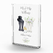 Wedding Welly Boots Fotoblock (Rechts)