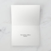 Wedding White Black Danke (Innenseite)