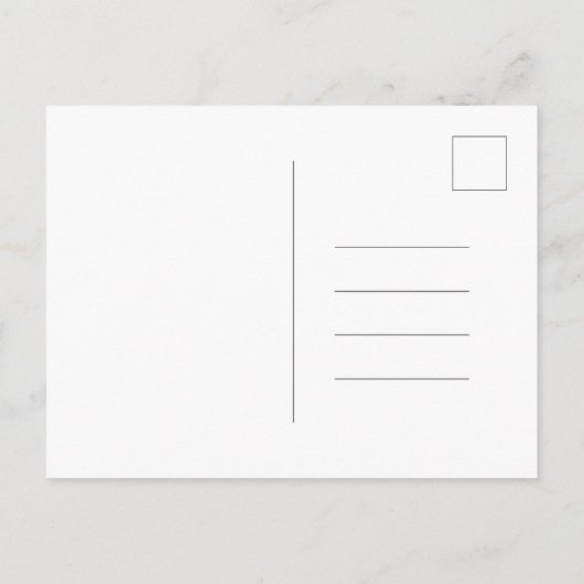 Wedding Will You Be My Bridesmaid Invitation Card Postkarte (Rückseite)