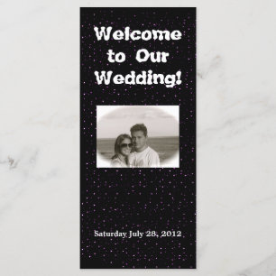 Wedding willkommenes Gedicht Programm