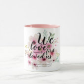 WEDDING - Wir Liebe, weil er uns zuerst geliebt ha Tasse (Zentrum)