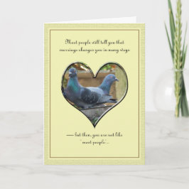 Wedding Wünsche Karte