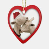 Wedding Ziegen-Bauers-Liebhaber oder Keramik Ornament (Links)