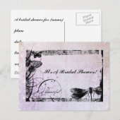 WeddingBliss Bridal-Dusche Einladung (Vorne/Hinten)