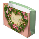 #WeddingFavorsGiftBag Große Geschenktüte (Rückseite Schrägansicht)
