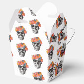 WeddingFavour Box Skull Art bis zum Tod tun wir Te Geschenkschachtel (Geöffnet)