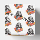 WeddingFavour Box Skull Art bis zum Tod tun wir Te Geschenkschachtel (Oben)