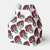 WeddingFavour Box Skull Art bis zum Tod tun wir Te Geschenkschachtel (Rückseite)