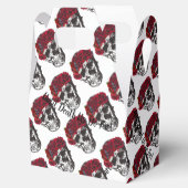 WeddingFavour Box Skull Art bis zum Tod tun wir Te Geschenkschachtel (Geöffnet)
