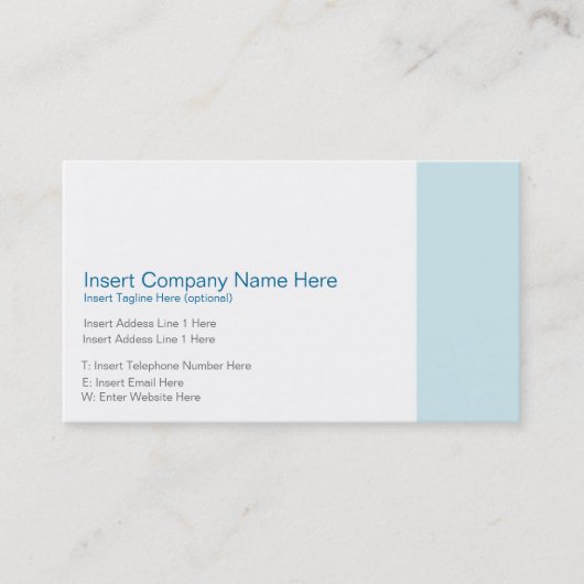 WeddingWire veranschlagte Visitenkarte (Vorderseite)