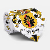 Wedel Familienwappen Krawatte (Gerollt)