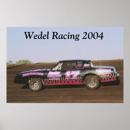 Wedel Racing Poster (Vorne)