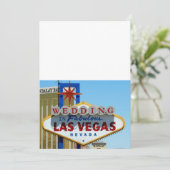 WEDEN bei fabelhaften Las Vegas Einladungen (Stehend Vorderseite)
