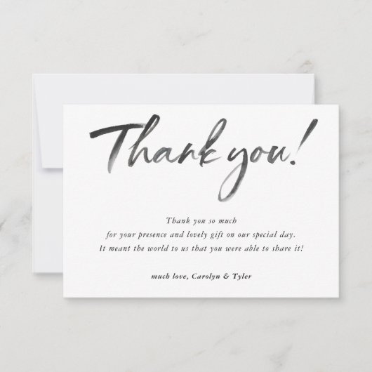 WEDEN DANKE IHNEN Foto für die schwarze Farbkallig (Vorderseite)