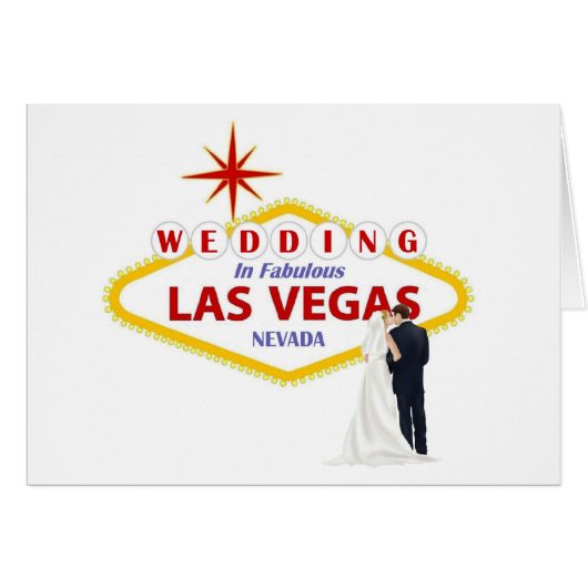 WEDEN IN FABULOUS LAS VEGAS Card (Vorderseite (Horizontal))