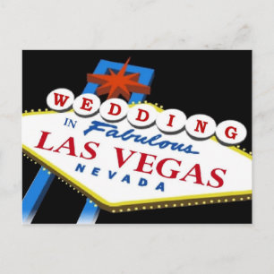 WEDEN in Fabulous Las Vegas Postkarte