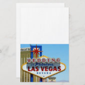 WEDEN in Fabulous Las Vegas Stationery Briefpapier (Vorne/Hinten)