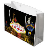 WEDEN in Las Vegas Geschenktasche Große Geschenktüte (Rückseite Schrägansicht)