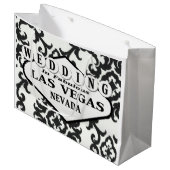 WEDEN in Las Vegas Geschenktasche Große Geschenktüte (Vorderseite Schrägansicht)