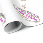WEDEN IN LAS VEGAS PINK LOGO WRAPPING PAPER GESCHENKPAPIER (Rolleneckpunkt)